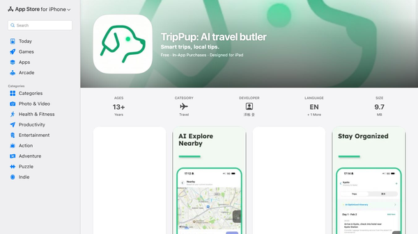 TrippUp: AI Travel Butler