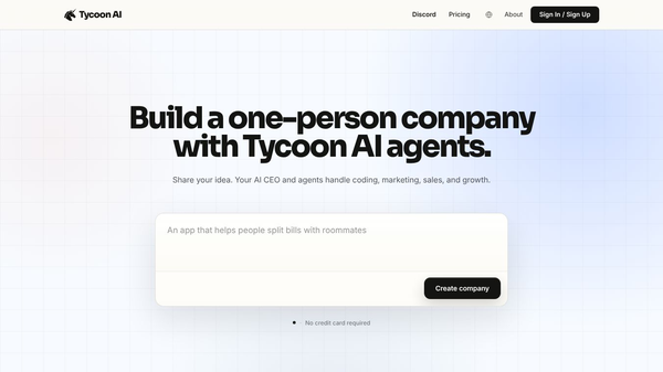 Tycoon AI