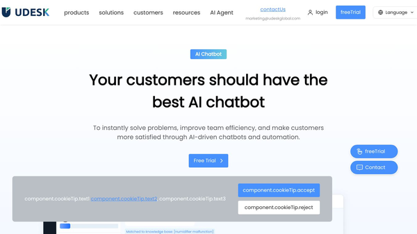 Udesk AI chatbot