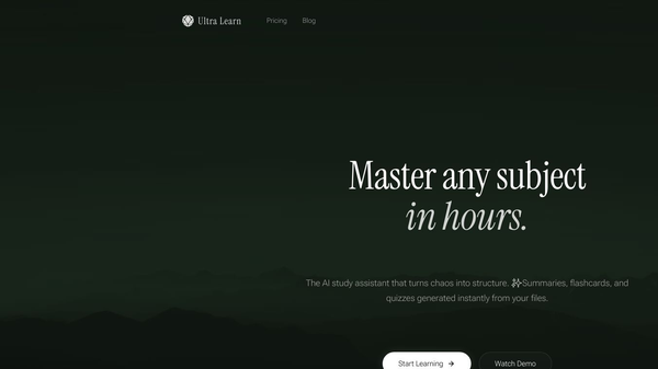 Ultra Learn