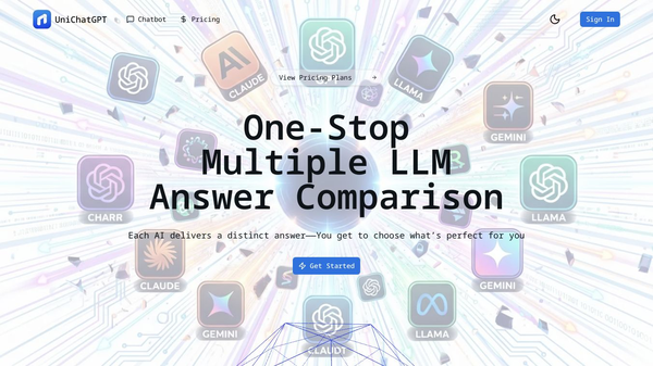 UnichatGPT-Multip LLM Comparison