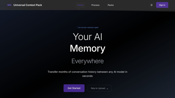 Universal Context Pack