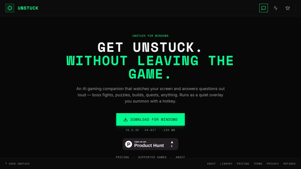 Unstuck