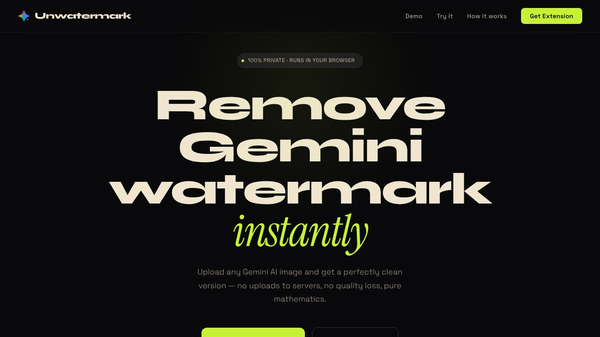 Unwatermark: Gemini AI