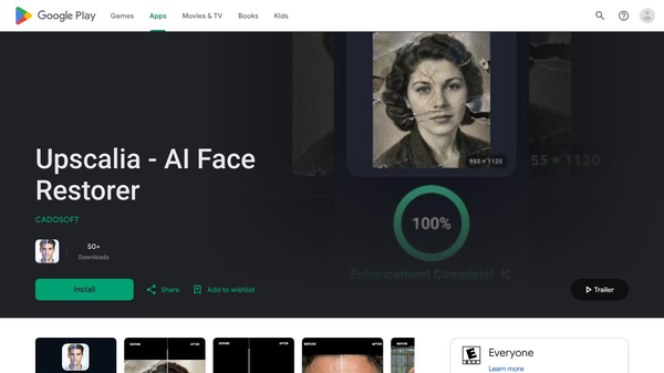 Upscalia - AI Face Restorer