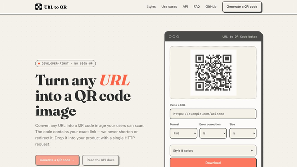 URL to QR