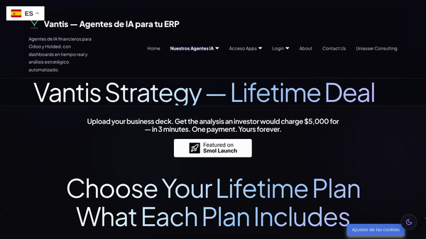 Vantis — Agentes de IA para tu ERP