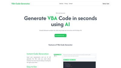 VBA Code Generator