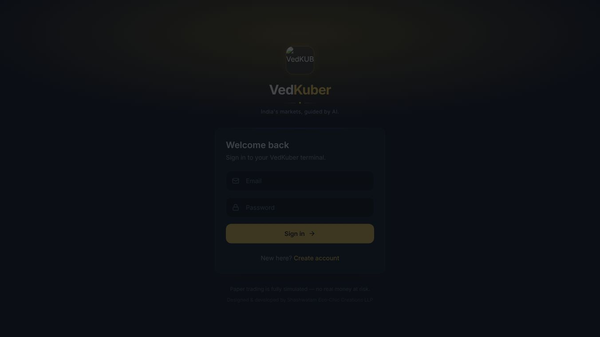 VedKuber Finance AI