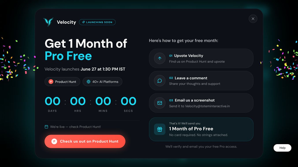 Velocity 2.0 Prompt Co-Pilot