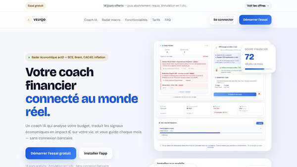 Velyqo — AI financial coach