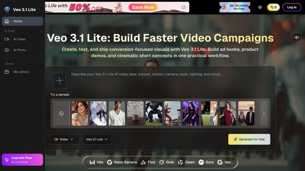 Veo 3.1 Lite