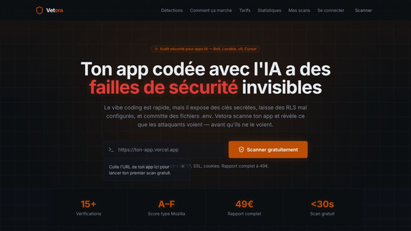 Vetora Scan