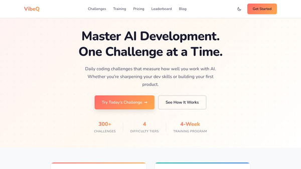 VibeQ - Vibe Code Challenge and Training