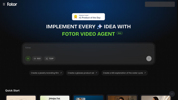 Video Agent by Fotor
