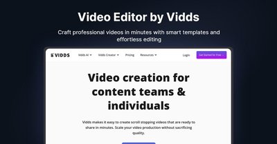 Video Editor by Vidds