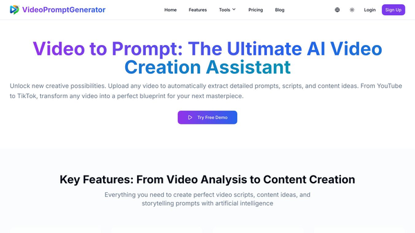 Video to Prompt | Video Prompt Checker