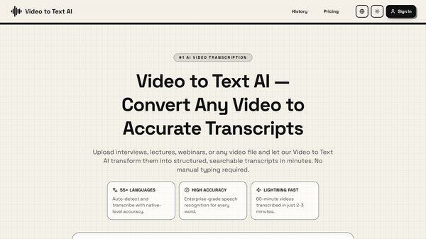Video to Text AI