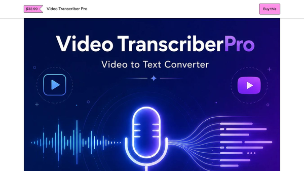 Video Transcriber Pro