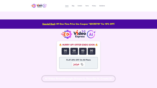 VideoExpress AI