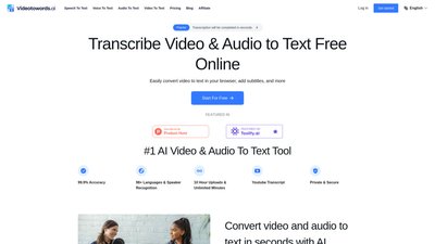VideoToWords.ai