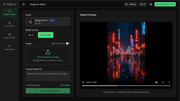 VidFlux - Image to Video AI