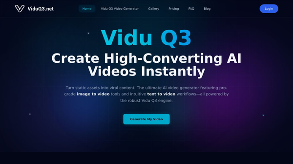 Vidu Q3