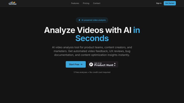 VidView - AI Video Analysis