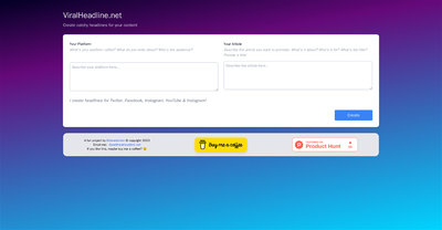 Viral Headline Generator