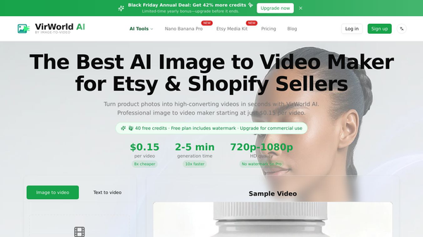 VirWorld  Image to Video for E-commerce