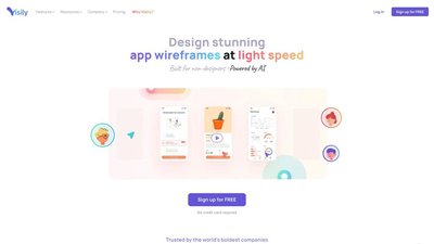 Visily: AI-Powered Wireframing & Design