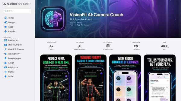VisionFit AI: Camera Coach