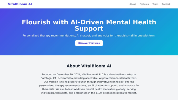 VitalBloom AI