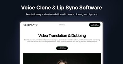 Voice Clone & Lip Sync Software