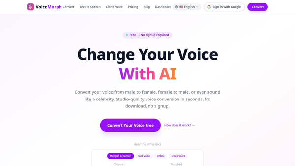 Voice Morph