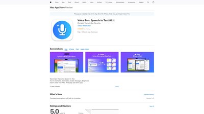 Voice Pen: Speech to Text AI