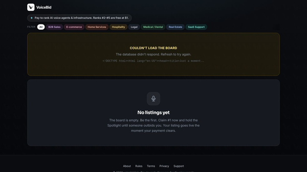 Voicebid