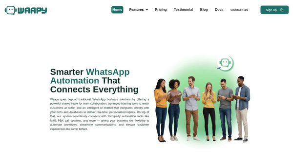 WaaPY - Omnichannel AI Messaging CRM