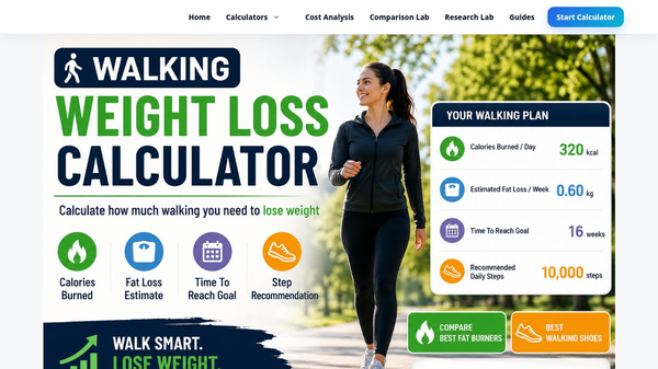 Walking Weight Loss Calculator