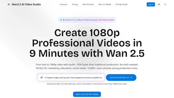Wan2.5 AI Video Studio