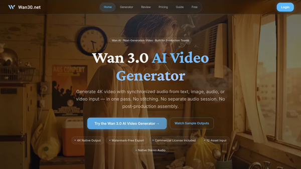 Wan 3.0