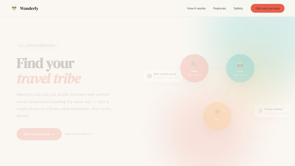 Wanderly — Find Travel Tribe