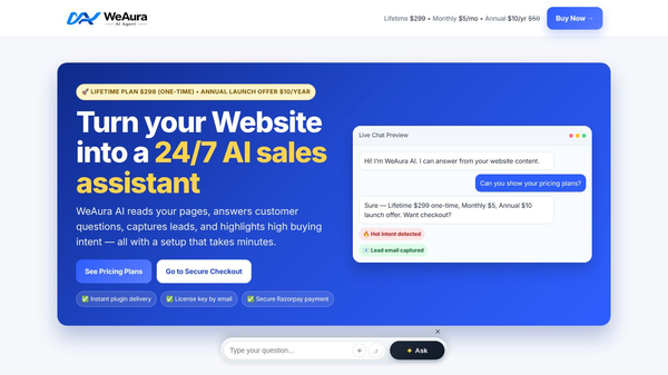 WeAura AI Agent