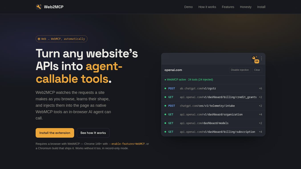 Web2MCP