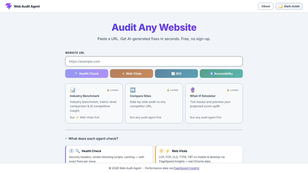 Web Audit Agent