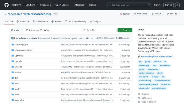 Web Researcher MCP