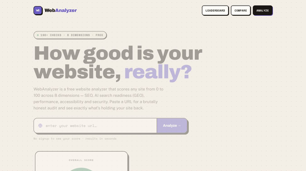 WebAnalyzer