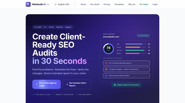 WebAudit AI
