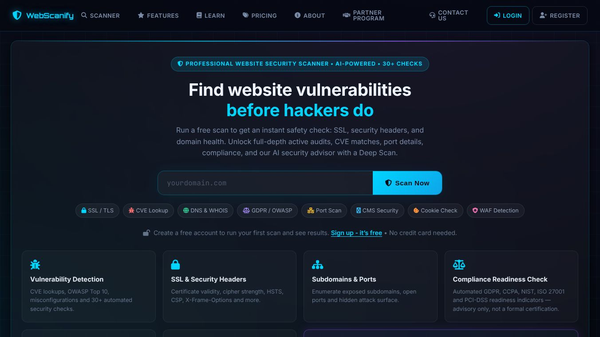 Webscanify