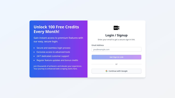 WebscrapingHQ API - Best AI Web Scraper